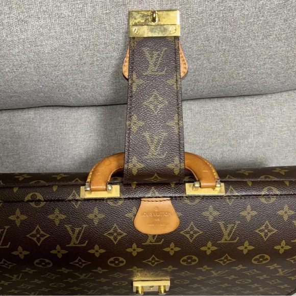 Louis Vuitton Fermoir Serviette Business Briefcase With Key & Box in EUC 💼 - Picture 14 of 16